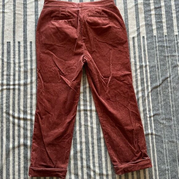 Boden cuffed corduroy pants. Womens size 8 - Picture 8 of 12